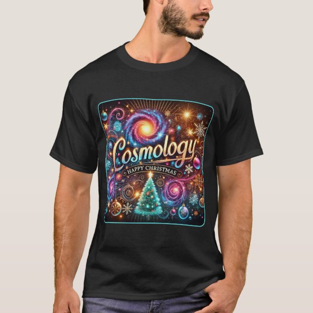 Camiseta "Natal Celestial: Cosmologia e Magia Feriada (Frente)