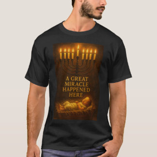 Camiseta Natal Chanukah Cristão