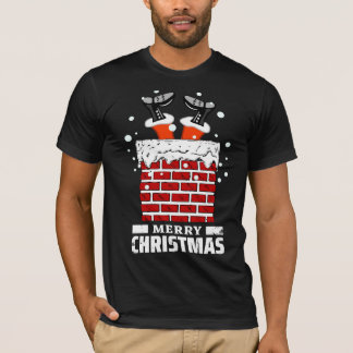 Camiseta Natal Chimney Funny