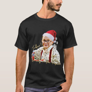 Camiseta Natal Clássico Mais Fácil do Fuller Sozinho em Cas