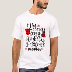 Camiseta Natal com chocolate quente