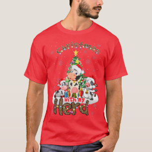 Camiseta Natal Com Meu Herdeiro Bovinos Farmação Leão Engra