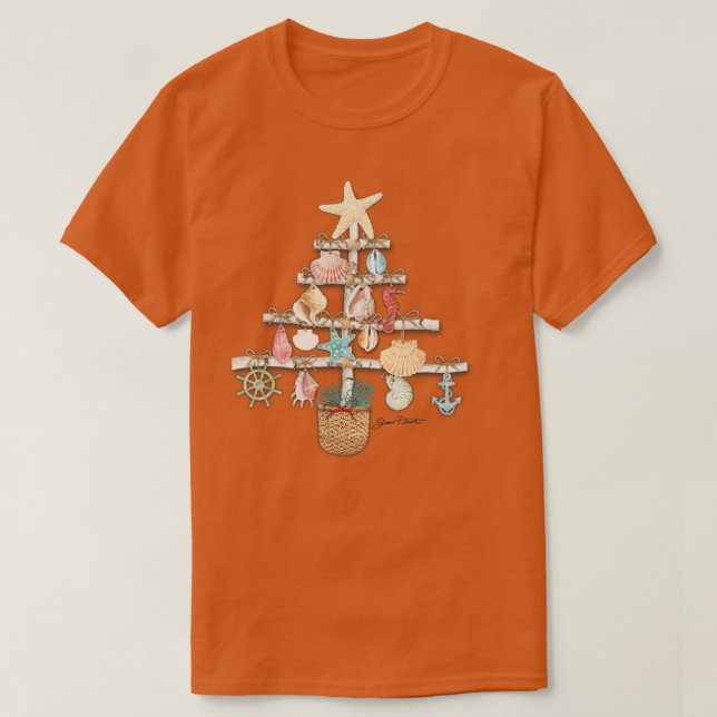 Camiseta Natal costeiro A2 (Frente do Design)