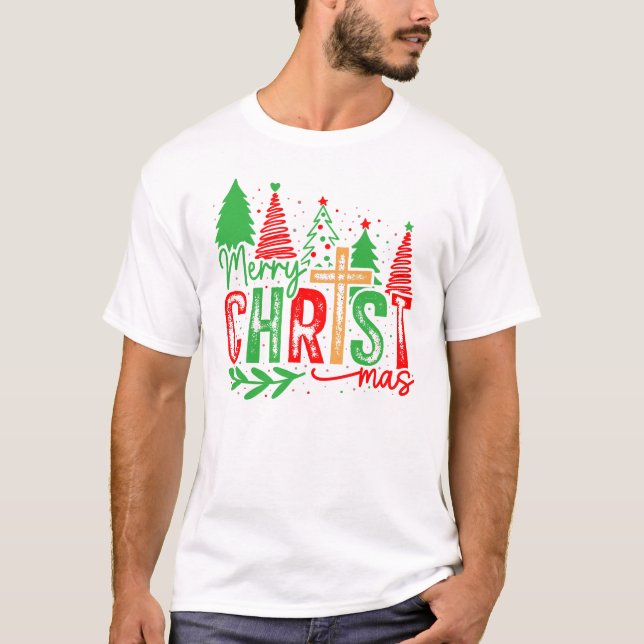 Camiseta Natal cristão (Frente)