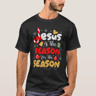 Camiseta Natal Cristão Jesus É A Razão Para T