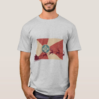 Camiseta Natal da Bandeira Wichita
