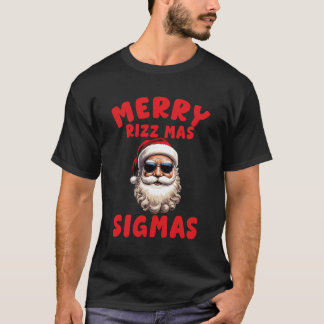 Camiseta Natal da escola Rizz Mas Sigmas