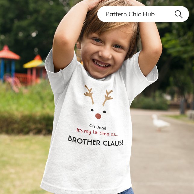 Camiseta Natal da Família Branca do Irmão Claus da rua (Criador carregado)