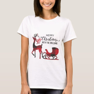 Camiseta Natal da Família Correspondente Personalizar min