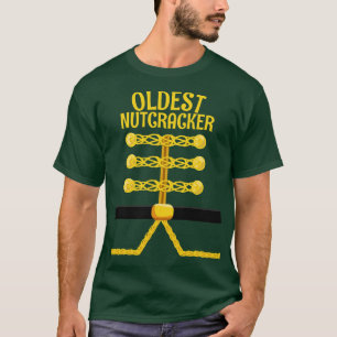 Camiseta Natal da Família do Invólucro do Velho Nutcracker