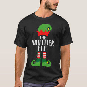 Camiseta Natal da família ElfO Elf Irmão