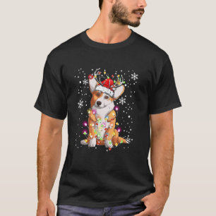Camiseta Natal da família Xmas que corresponde ao cachorro