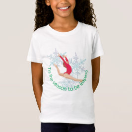Camiseta Natal da ginástica