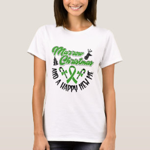 Camiseta Natal da Medula e um Ano Novo Feliz - Células-Tron