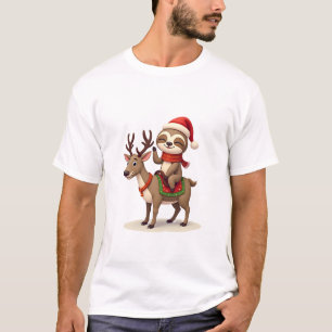 Camiseta Natal da Preguiça Alpaca (1)