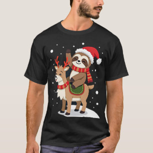 Camiseta Natal da Preguiça Alpaca (2)
