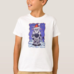 Camiseta Natal da vaca
