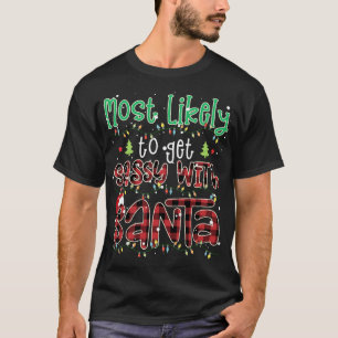 Camiseta Natal Da Xadrez De Buffalo Mais Provável Para Fica