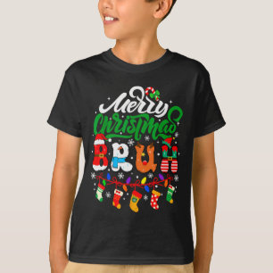 Camiseta Natal das Crianças Adolescentes Meninos Humor Nata
