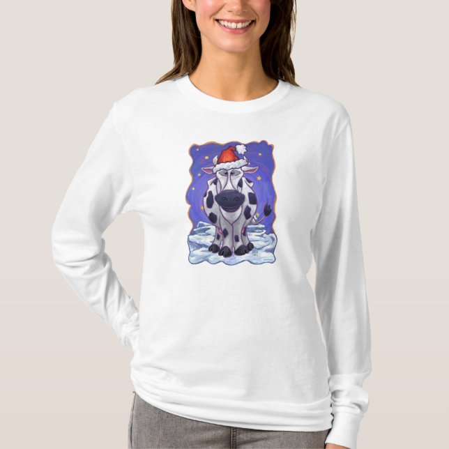Camiseta Natal das Vacas (Frente)