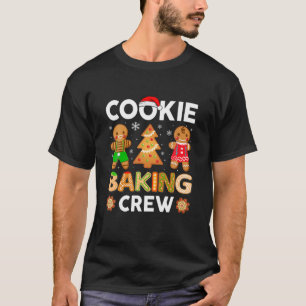Camiseta Natal de 2021 Cookie Baking Crew Ging