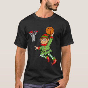 Camiseta Natal de 2021 para jogar basquete