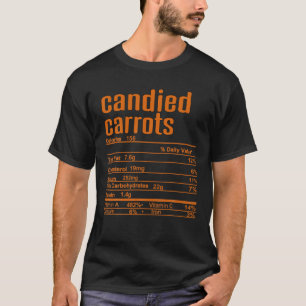 Camiseta Natal de Ação de Graças - Nutrição F de Cenouras