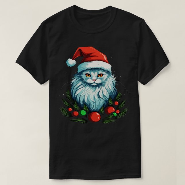 Camiseta Natal de Angora Turca (Frente do Design)