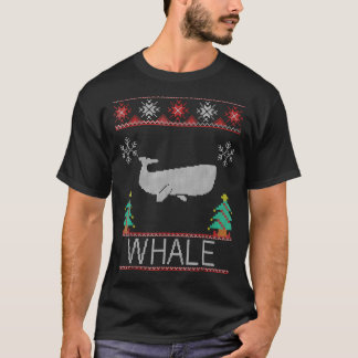 Camiseta Natal de baleia