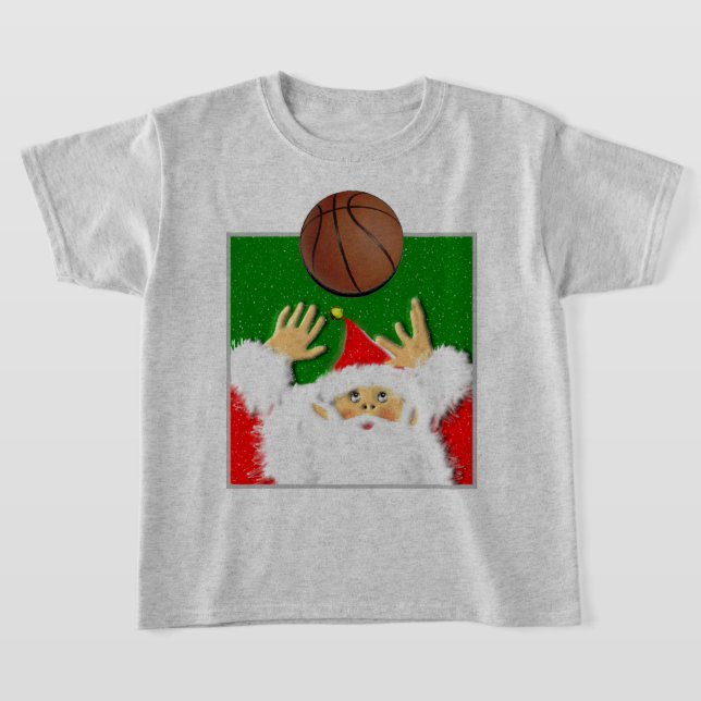 Camiseta Natal de basquetebol (Postura )