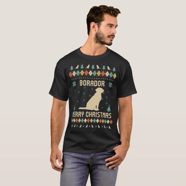 Camiseta Natal de Borador (Frente Completa)
