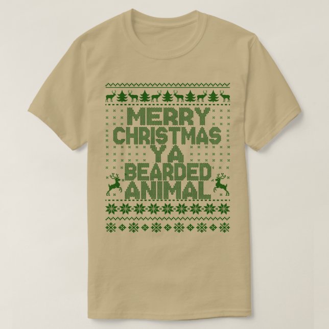 CAMISETA NATAL DE BORDA (Frente do Design)