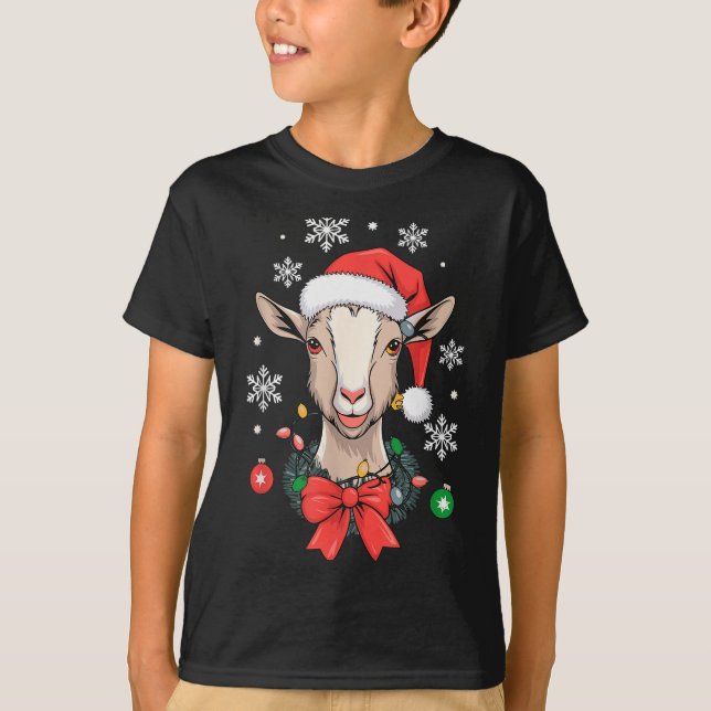 Camiseta Natal de Cabra  (Frente)