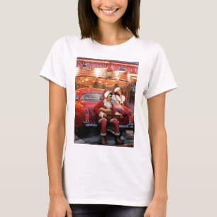 Camiseta Natal de Elvis e de Marilyn