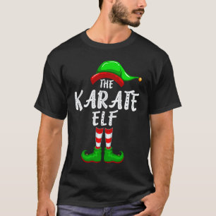 Camiseta Natal de Grupo Familiar Combinado O Elfo do Karat