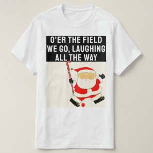 Camiseta Natal de Hóquei no Campo