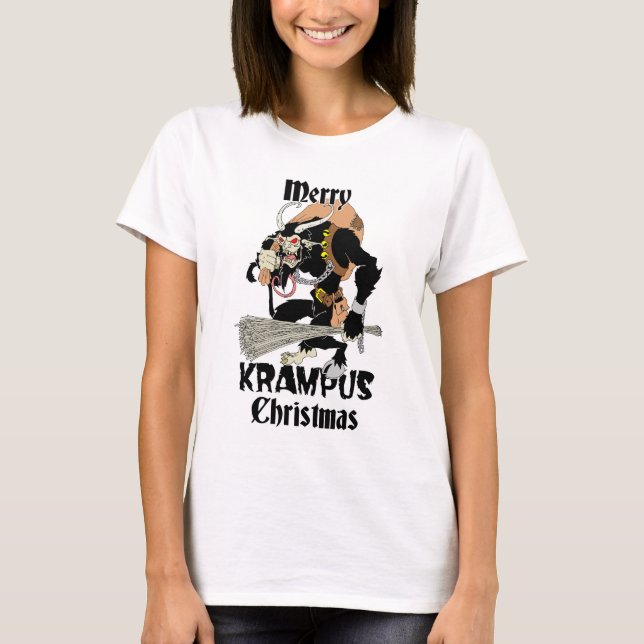 Camiseta Natal de Krampus (Frente)