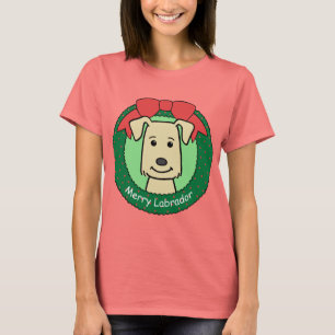Camiseta Natal de labrador retriever