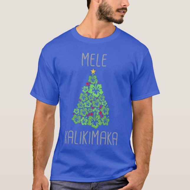 Camiseta Natal De Mele Kalikimaka Em Julho (Frente)