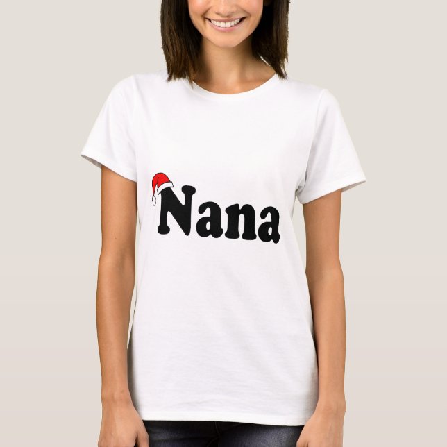 Camiseta Natal de Nana (Frente)