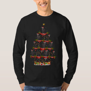 Camiseta Natal de Natal Papais noeis de Natal Dog Kelpie au