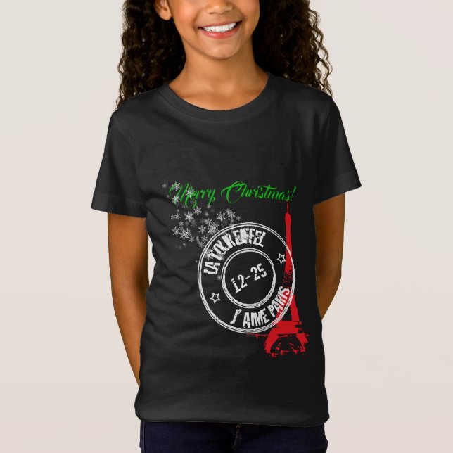 Camiseta Natal de Paris (Frente)