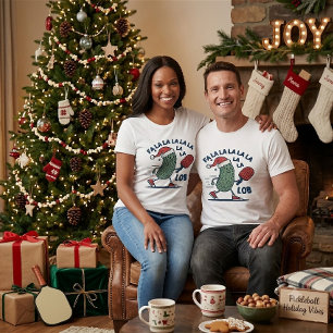 Camiseta Natal de Pickleball