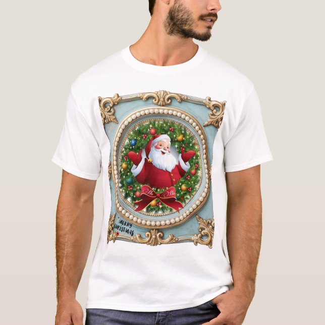 Camiseta Natal de Santa  (Frente)
