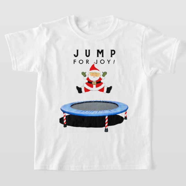 Camiseta Natal de trampolim (Postura )