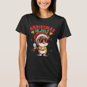 Camiseta Natal de Verão em Julho