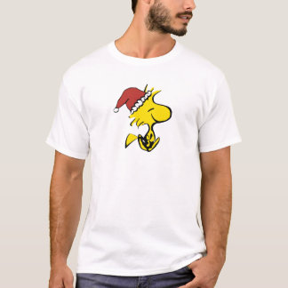 Camiseta natal de woodstock