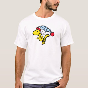 Camiseta natal de woodstock