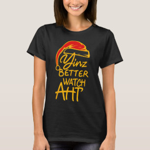 Camiseta Natal de Yinzer Pittsburgh Papai Noel Yinz Melhor