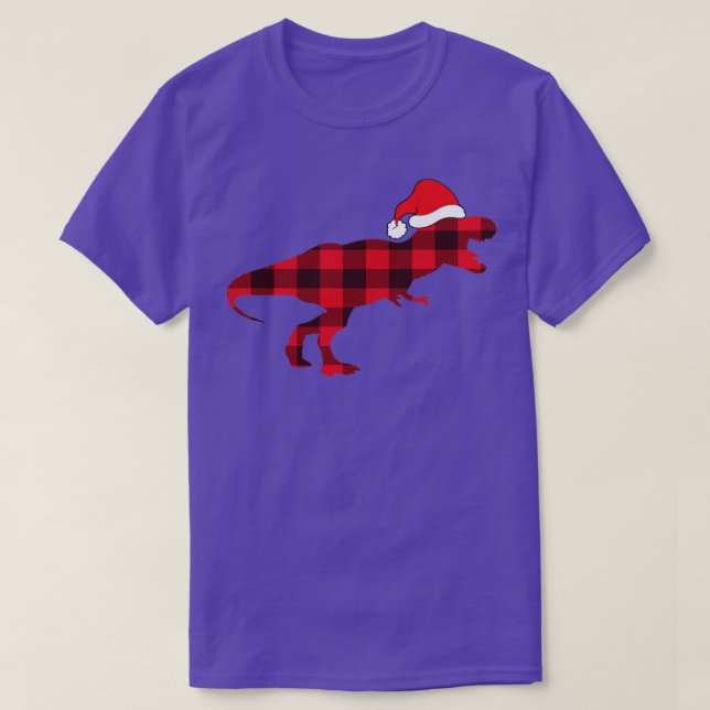 Camiseta natal dinossauro (Frente do Design)
